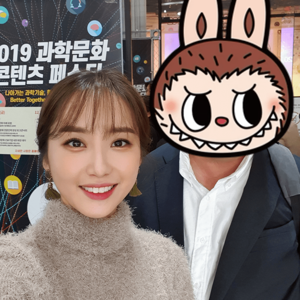 윤태진 아나운서님과 함께 (2019년)