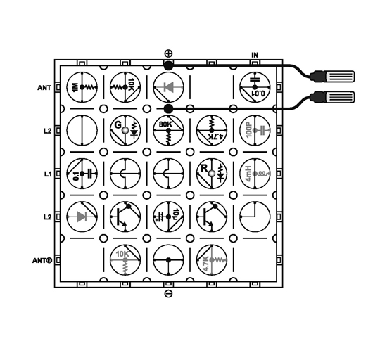 電子ブロック mini #6