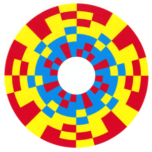 광실험 60의 컬러 디스크