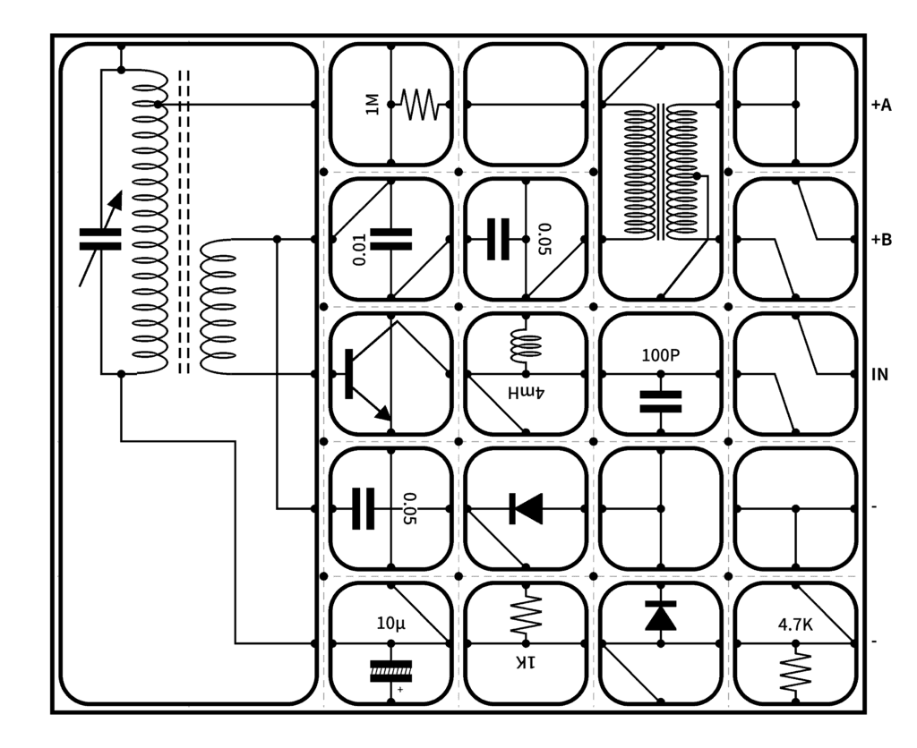 ST 회로 No.32 리플렉스 4석 라디오 (트랜스 부하)