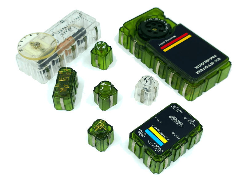 전자블록 ST/EX/FX 시리즈 블록 결합 및 조합