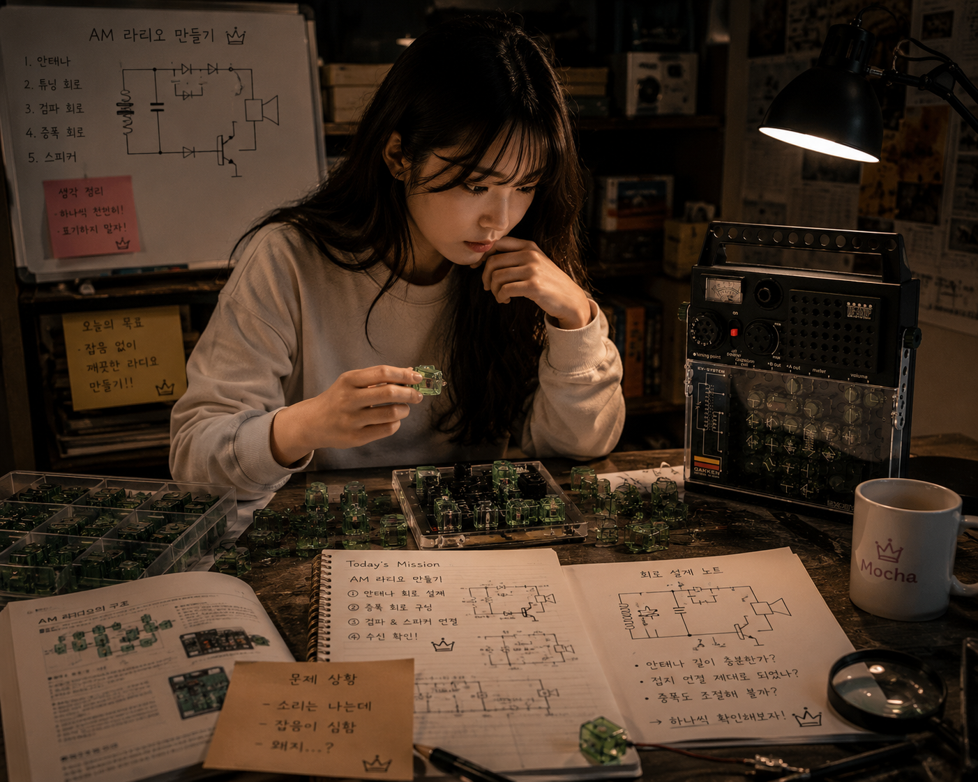 모카와 전자블록