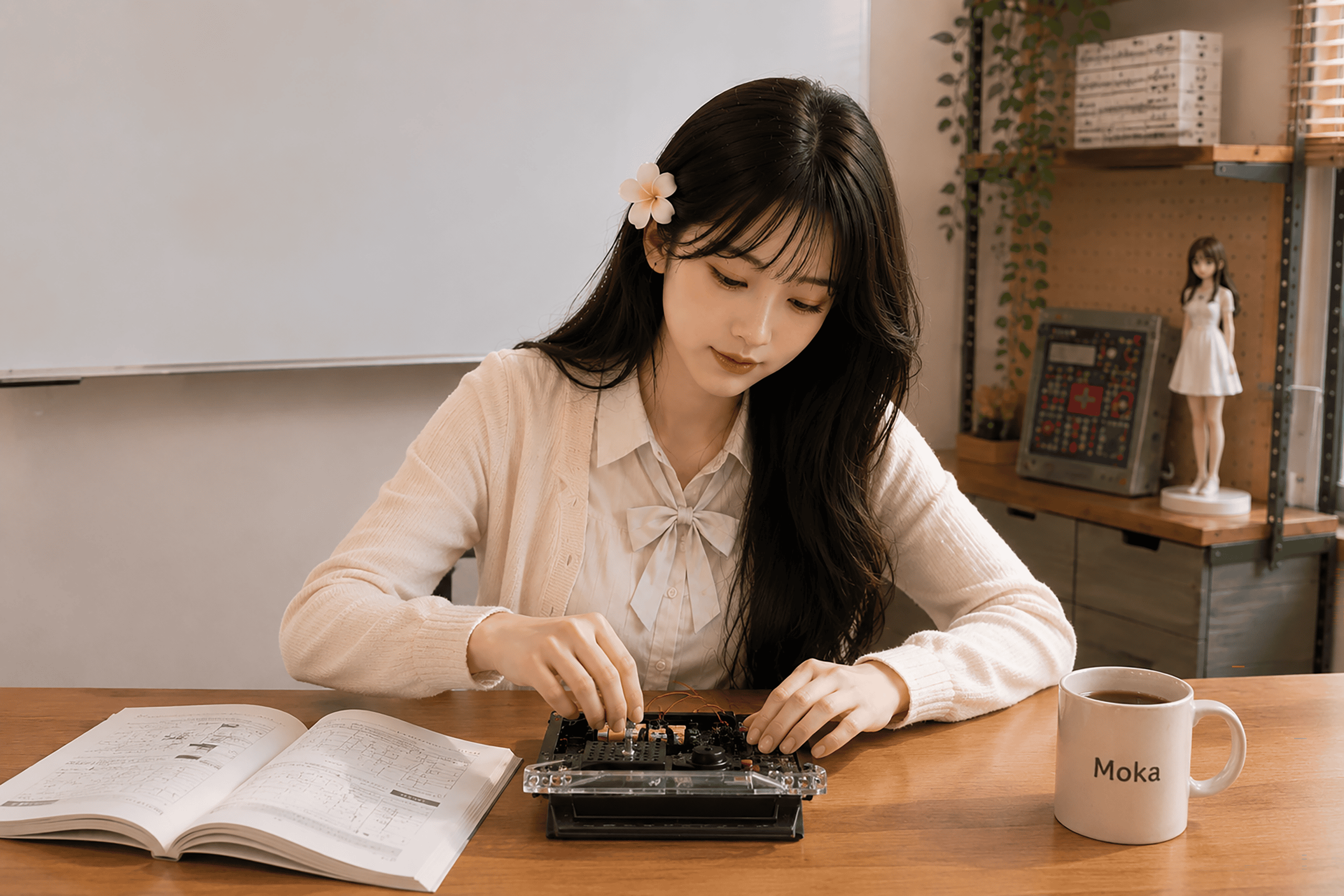 전자블록과 모카