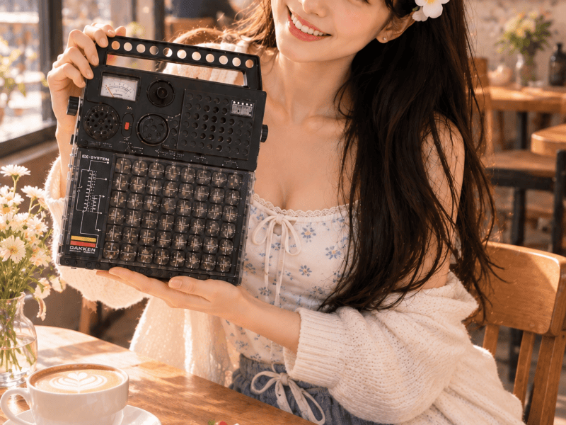 카페에서 전자블록 사용하기