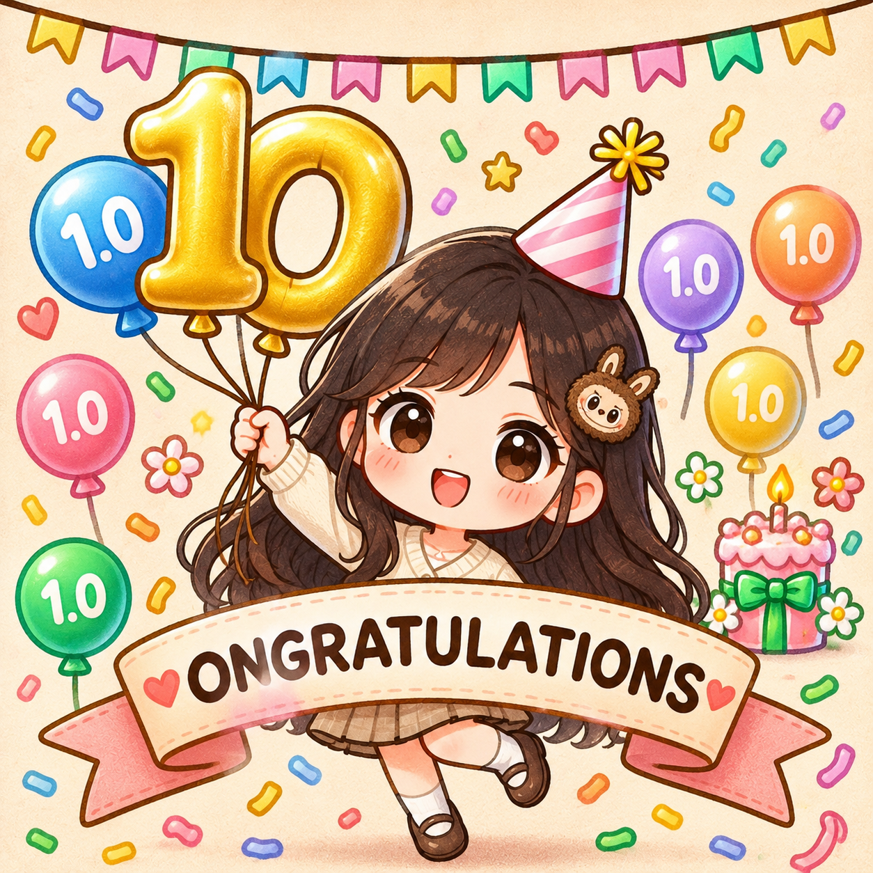 Moka's Version 1.0 Celebration